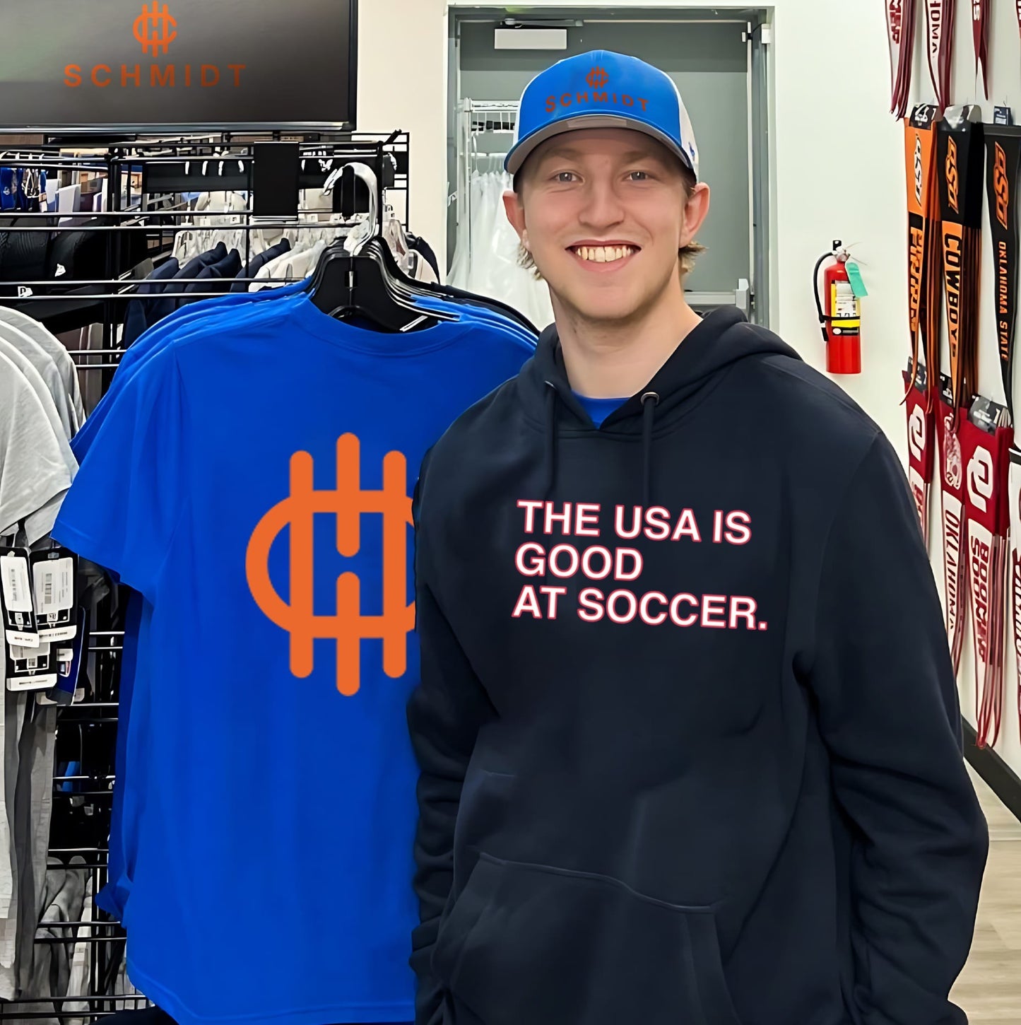 The Usa is good at soccer shirt
