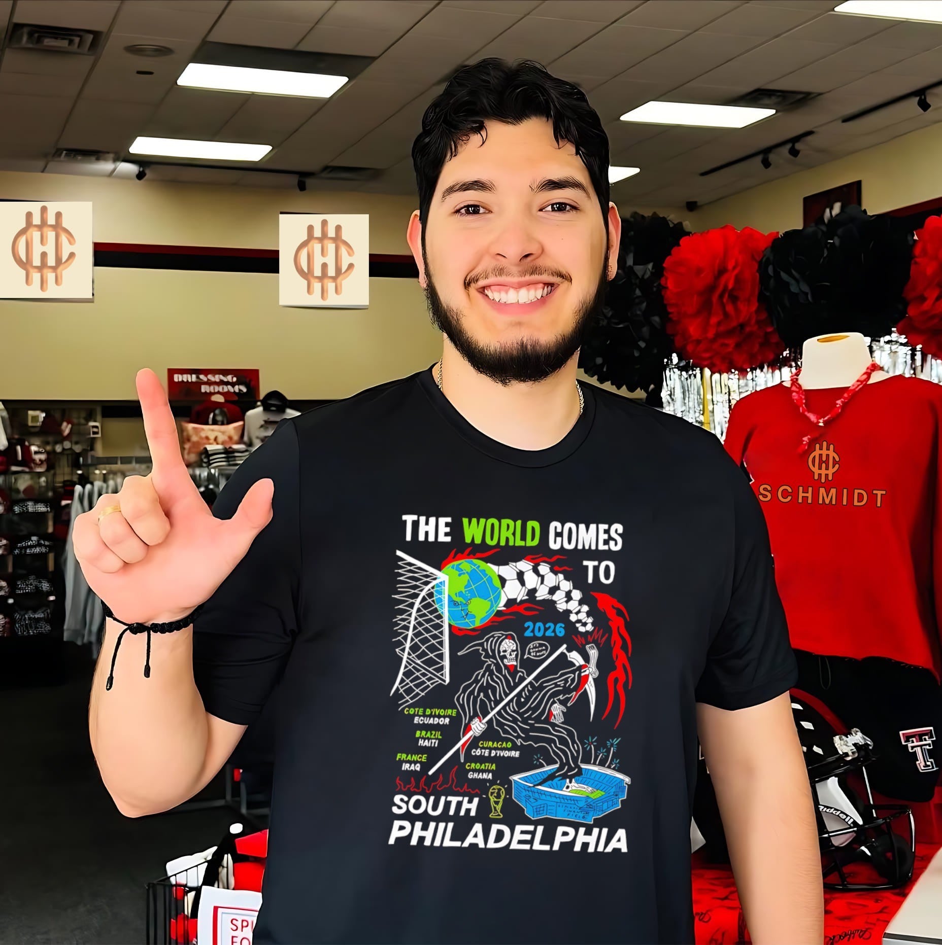 The World Comes To South Philadelphia Shirt