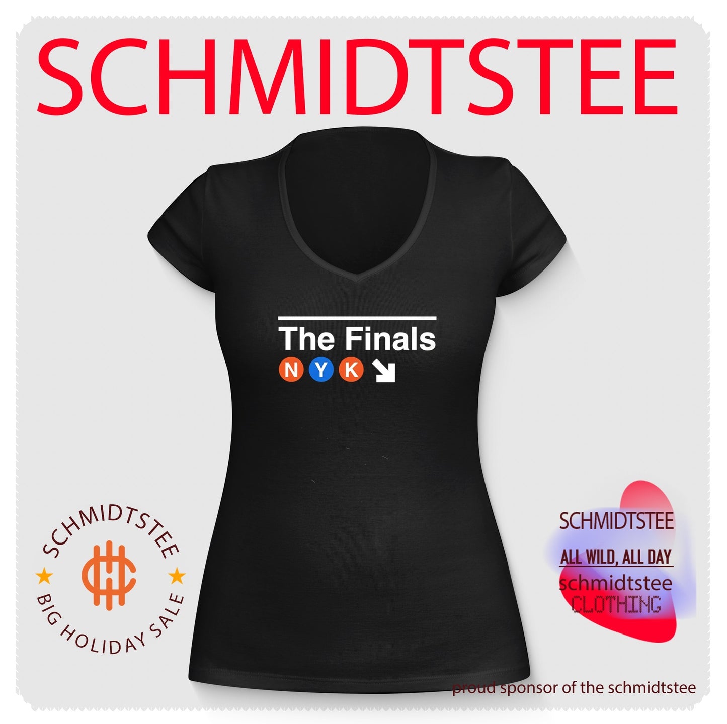 The finals New York Knicks simple text shirt