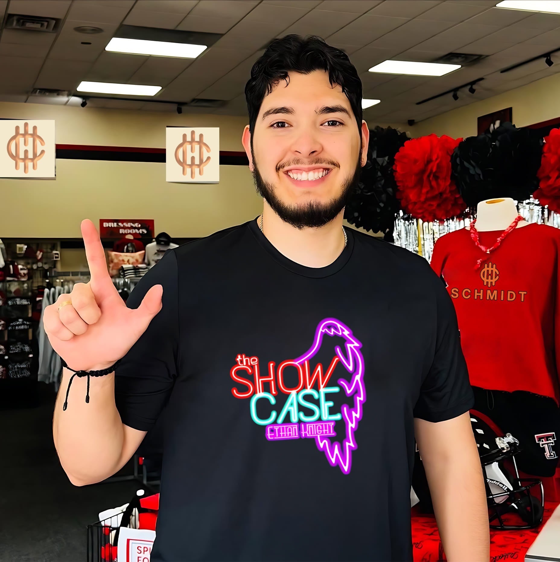 The show case Ethan Knight cyberpunk shirt