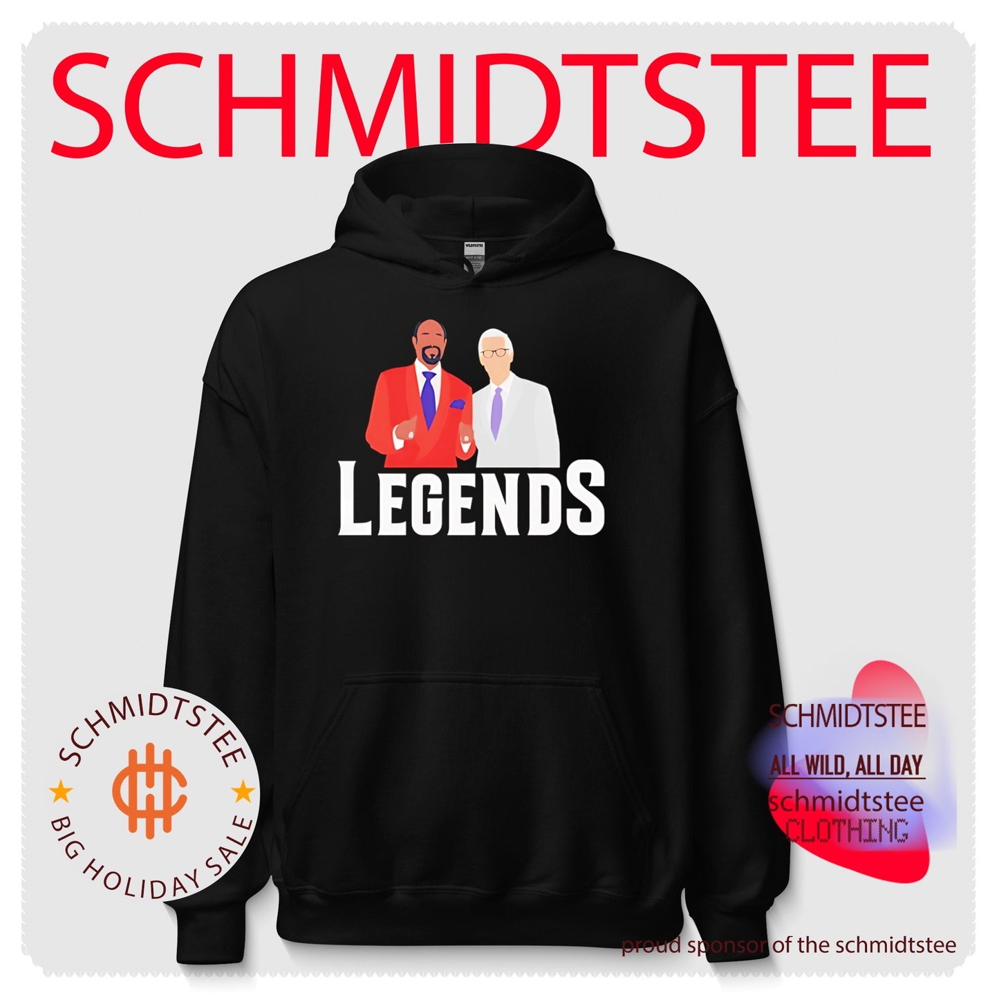 The two New York Knicks legend broadcasters graphic shirt
