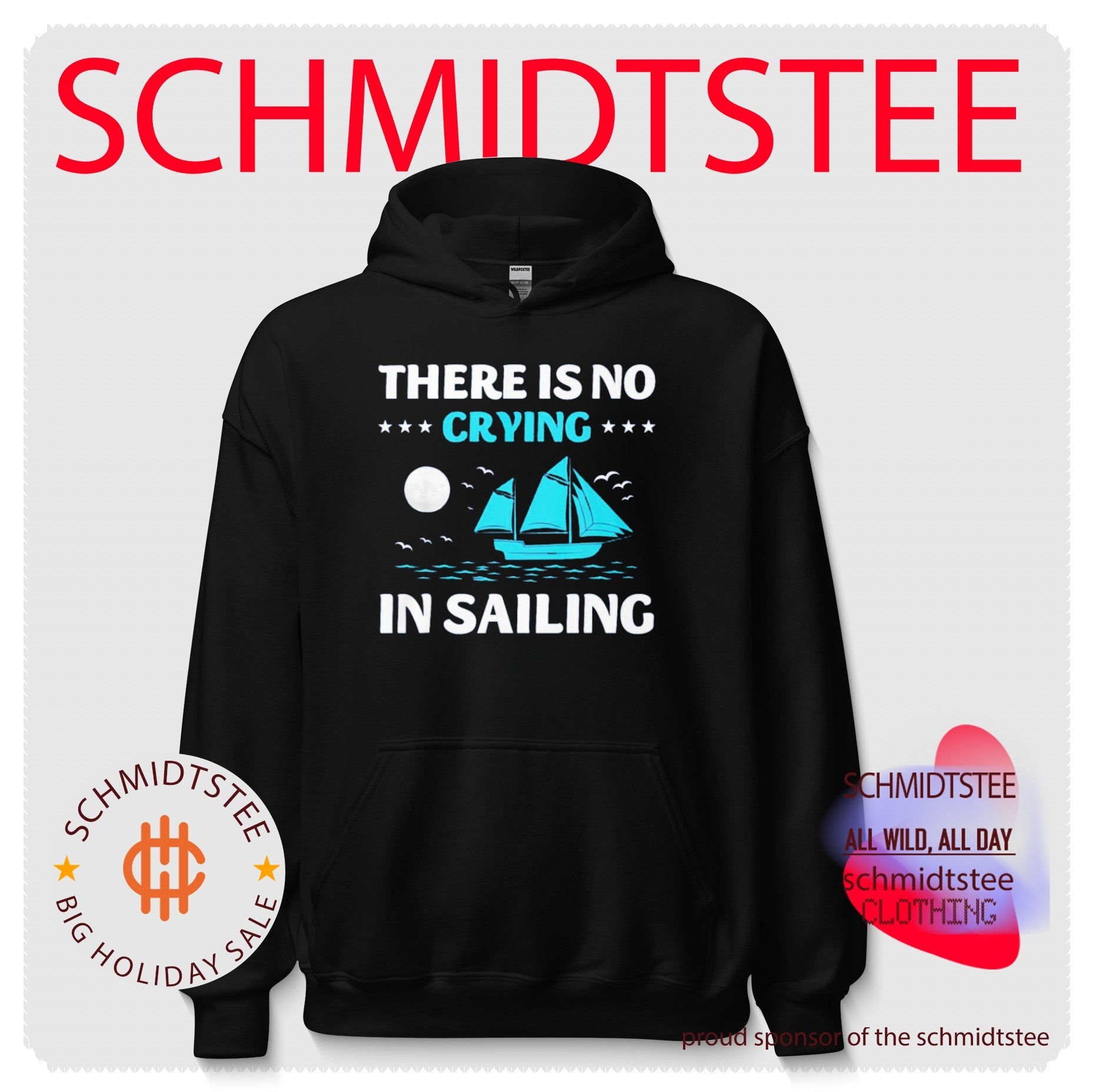 There is no crying in sailing shirt