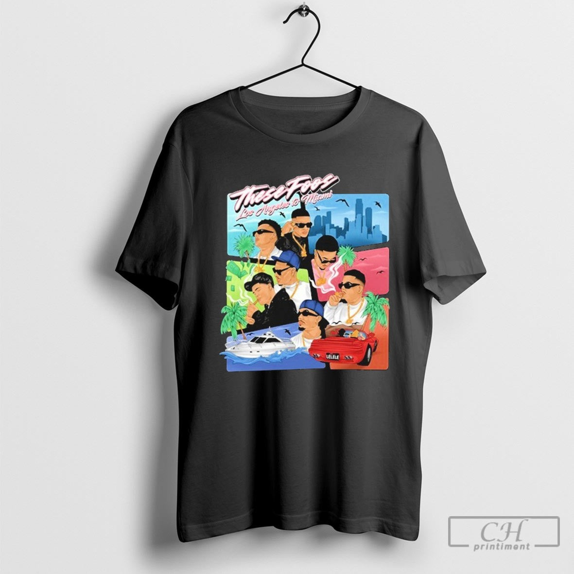 These Foos Los Angeles To Miami Shirt Sweater