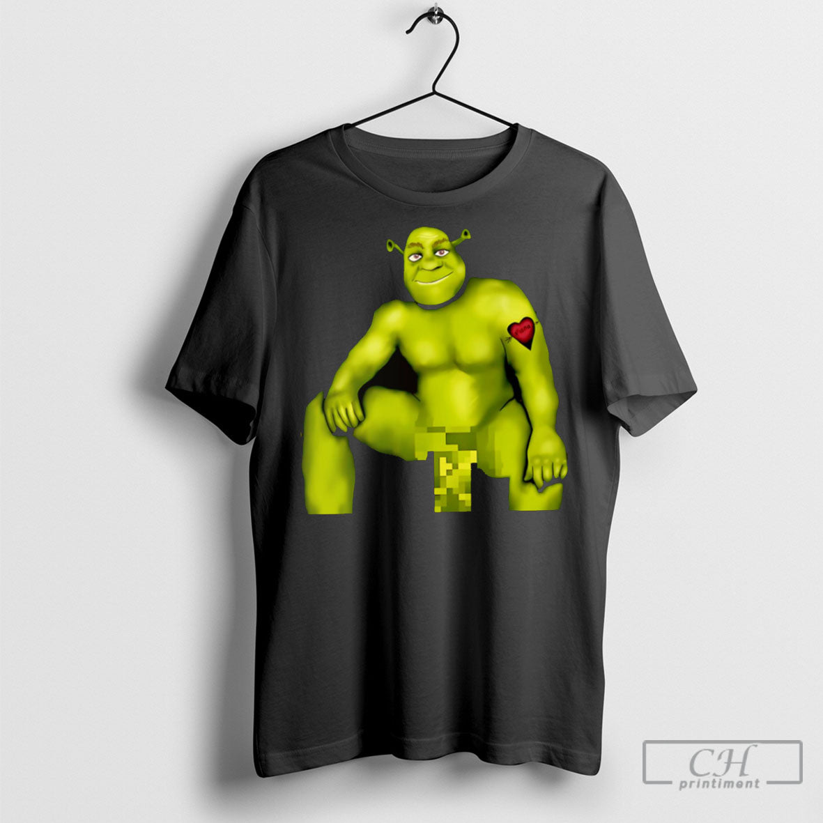 Thicc Boy Shrek Tee Shirt