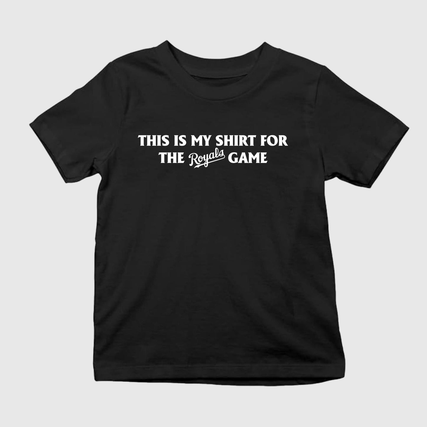This Is My Shirt For The Royals Game T-Shirt