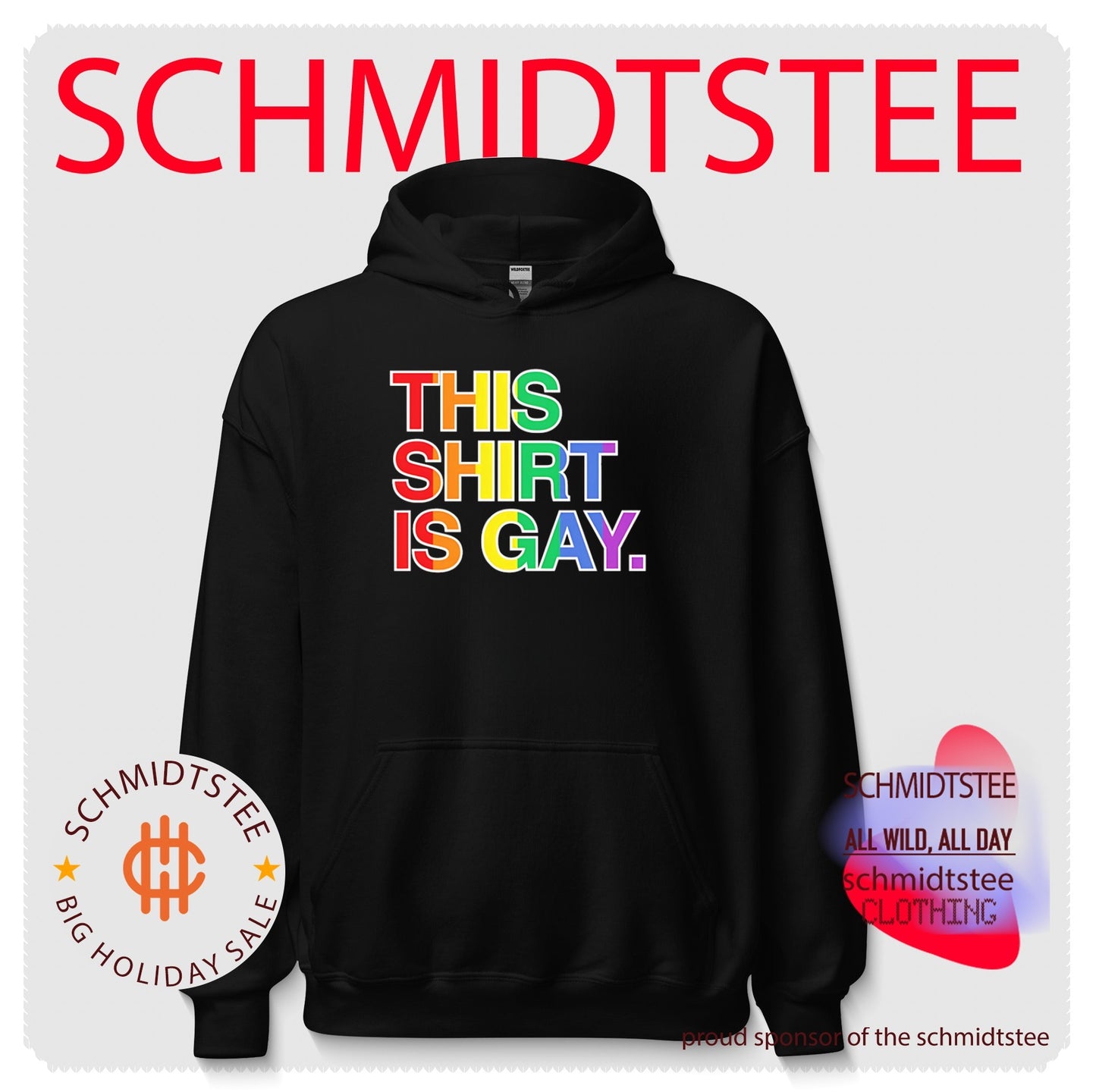 This shirt is gay rainbow Pride shirt
