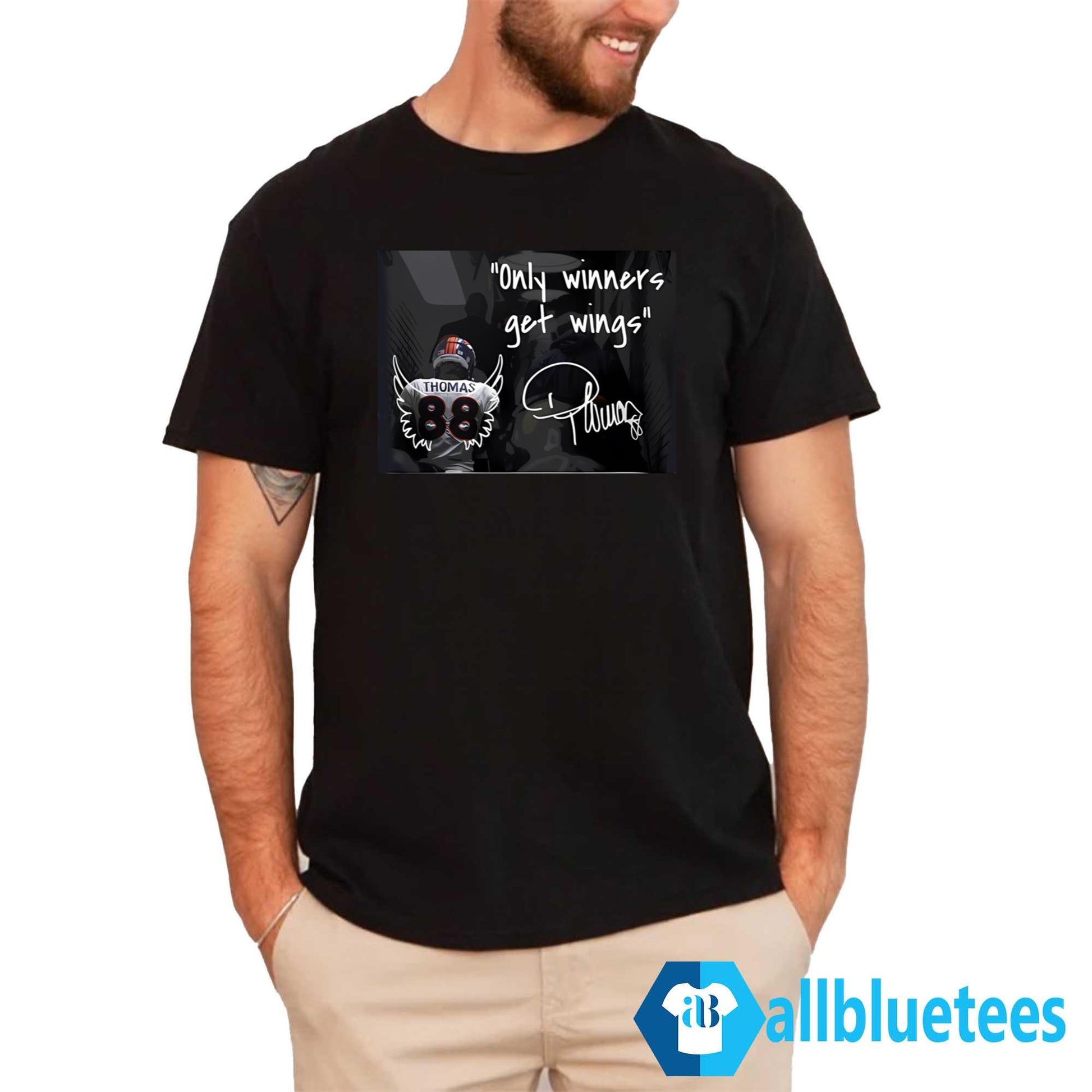 Thomas 88 Only Winners Get Wings Shirt