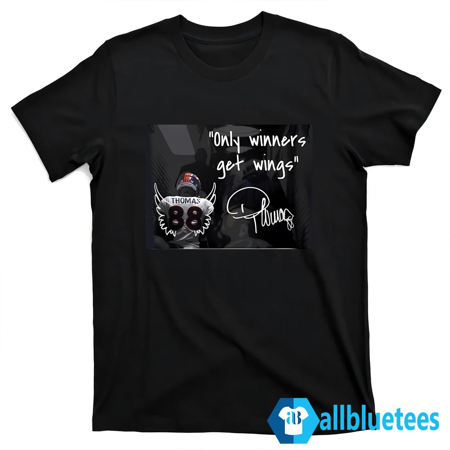 Thomas 88 Only Winners Get Wings Shirt