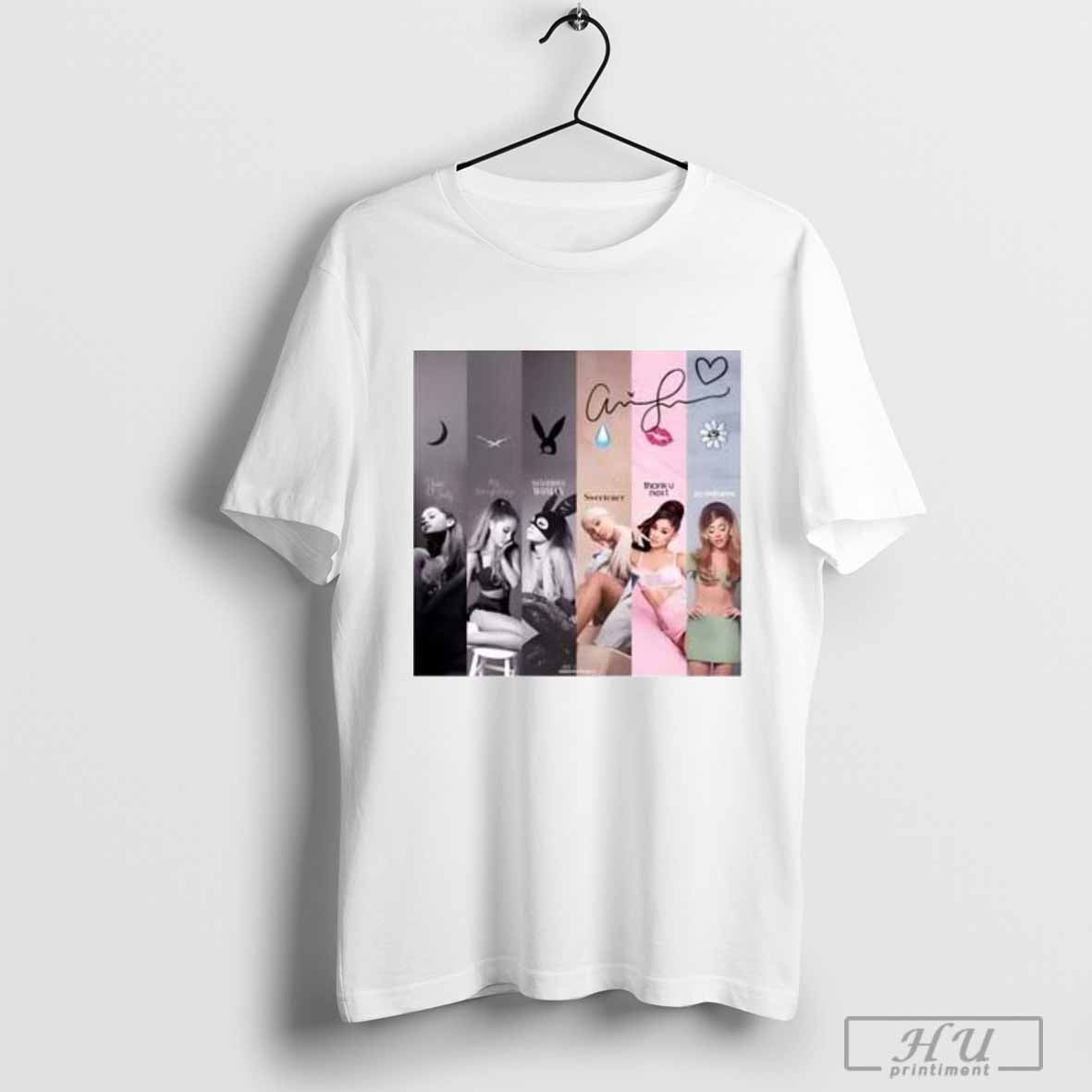 Tiktoker Shay Wearing Ariana Grande Album