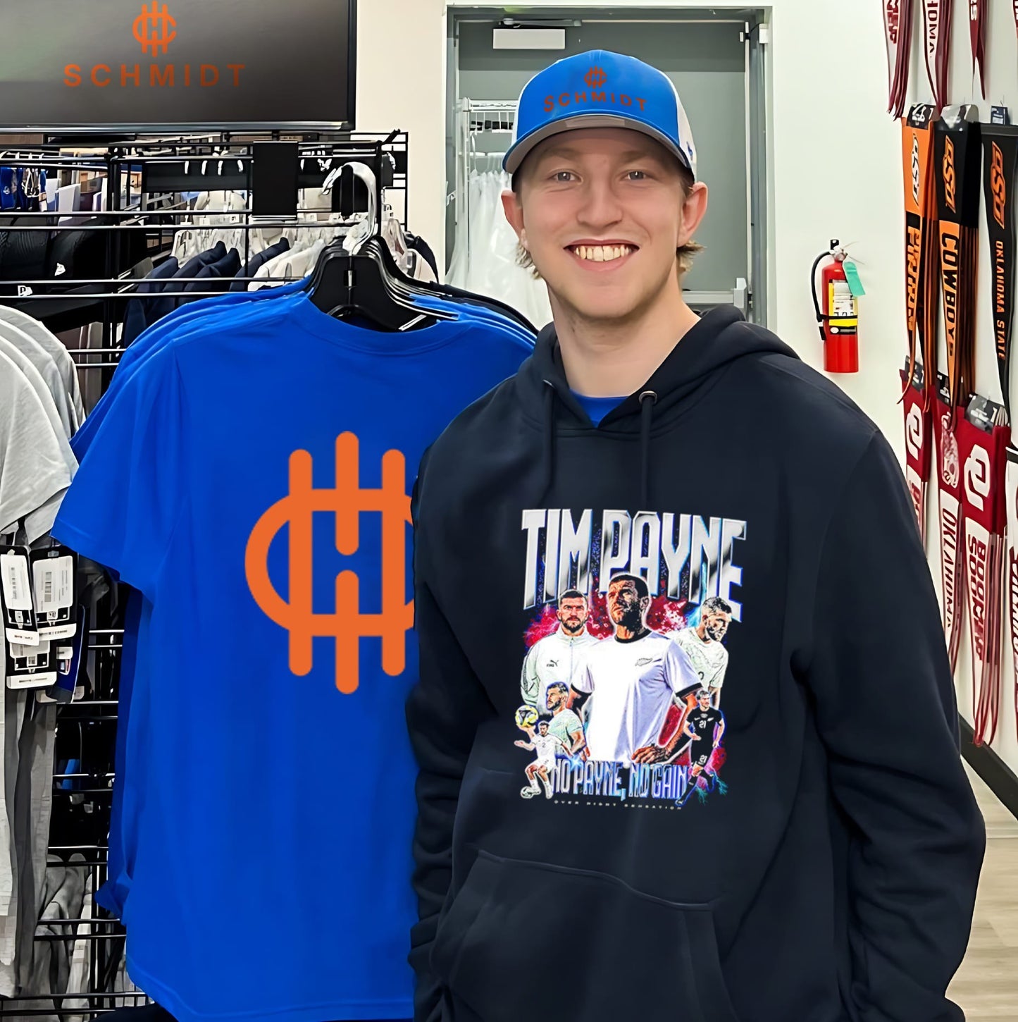 Tim Payne No Payne No Gain Graphic shirt