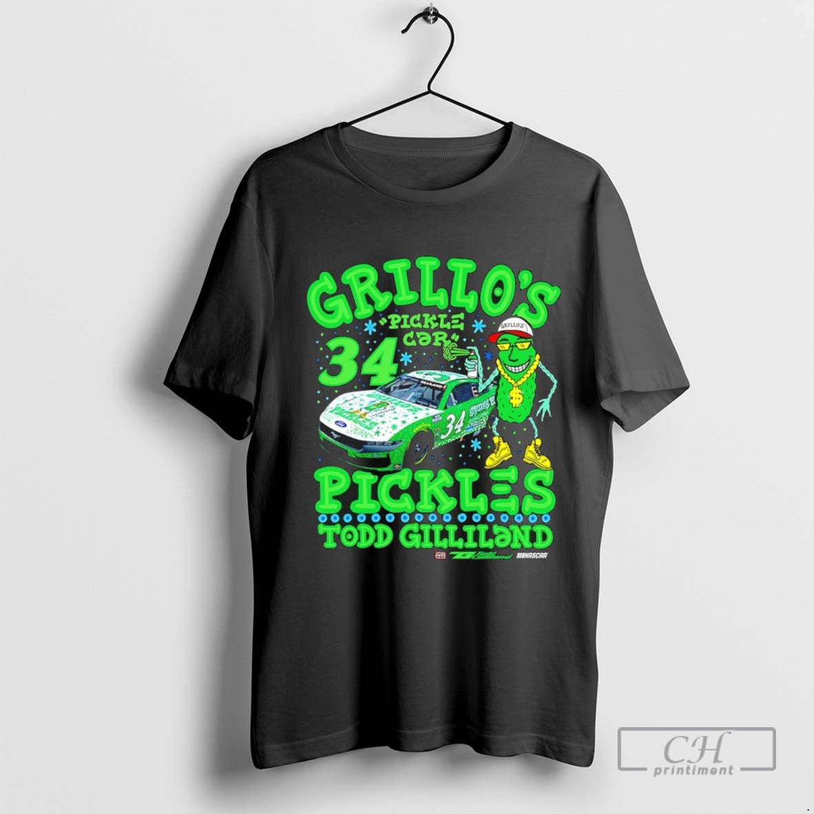 Todd Gilliland Grillos Pickles 34 Pickle Car