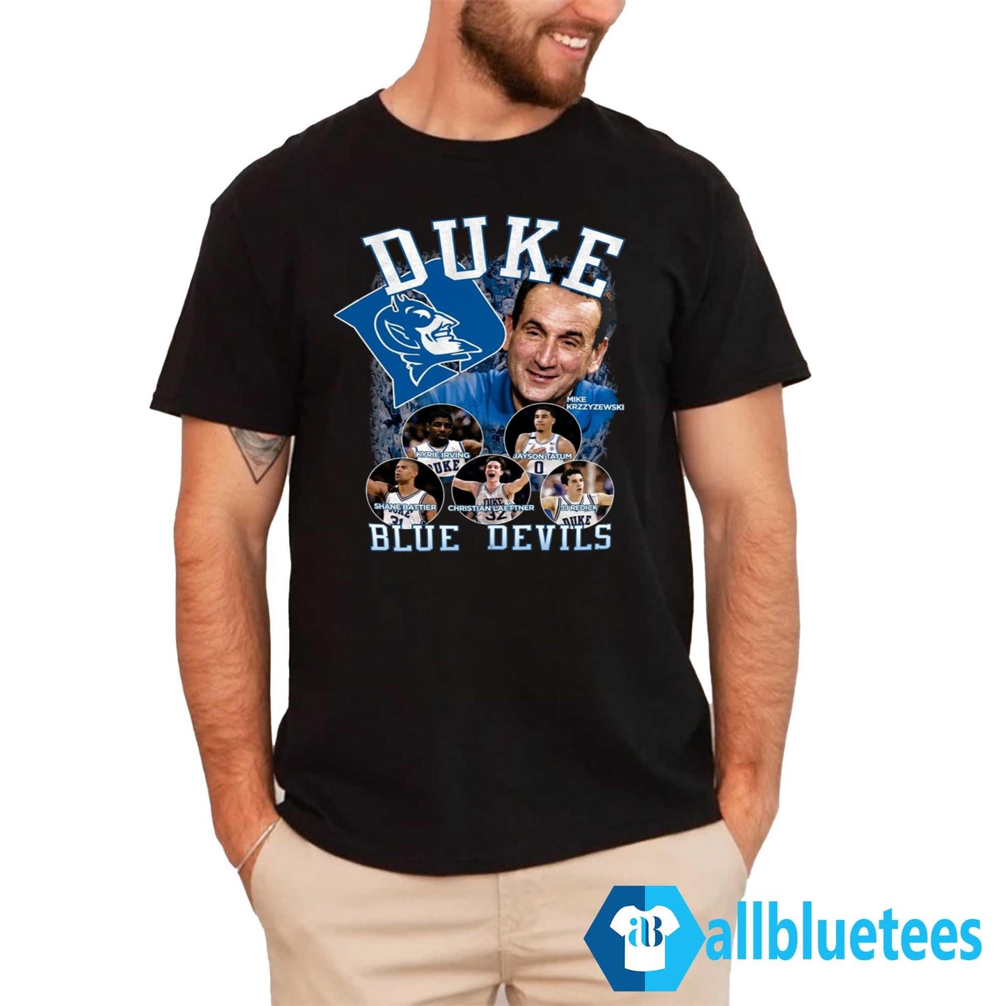 Tommy McBuckets Duke Blue Devil Shirt