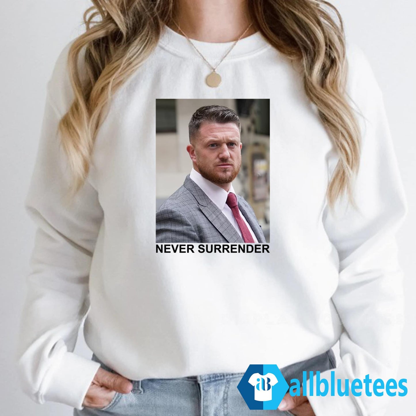 Tommy Robinson Never Surrender Shirt