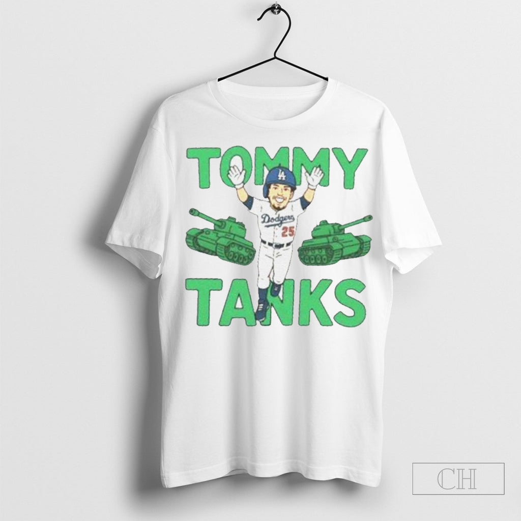 Tommy Tanks Lets Go Dodgers