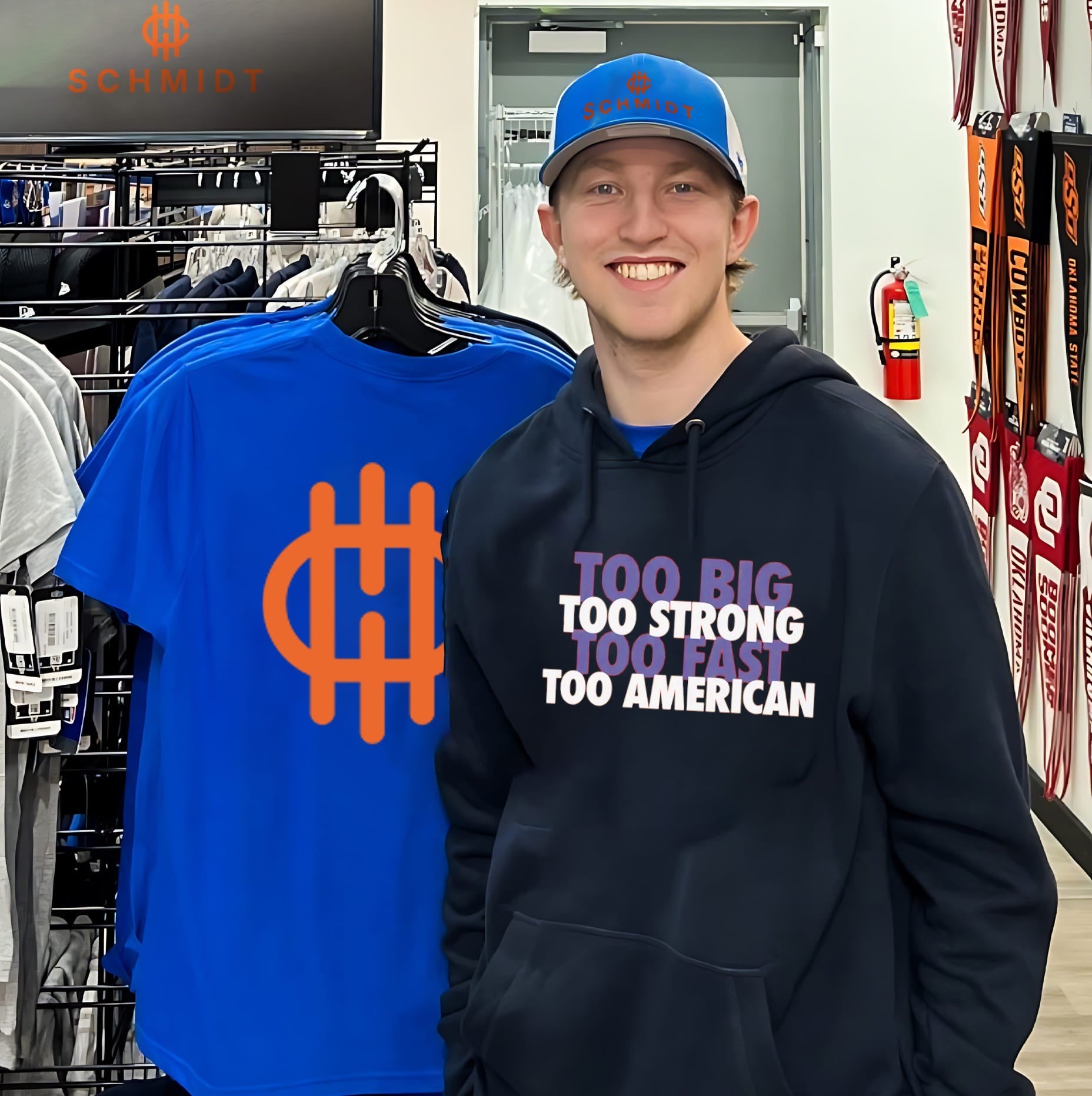 Too Big Too Strong Too Fast Too American Shirt