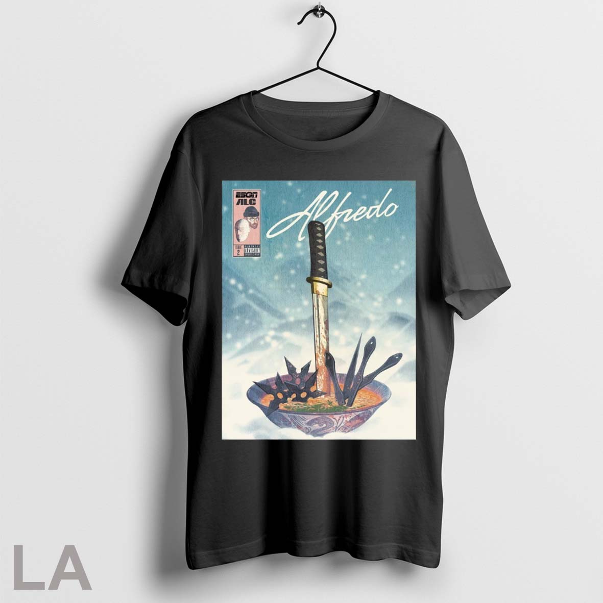 Top Alfredo 2 Comic Freddie Gibbs And Alchemist Parental Advisory Explicit Content Poster