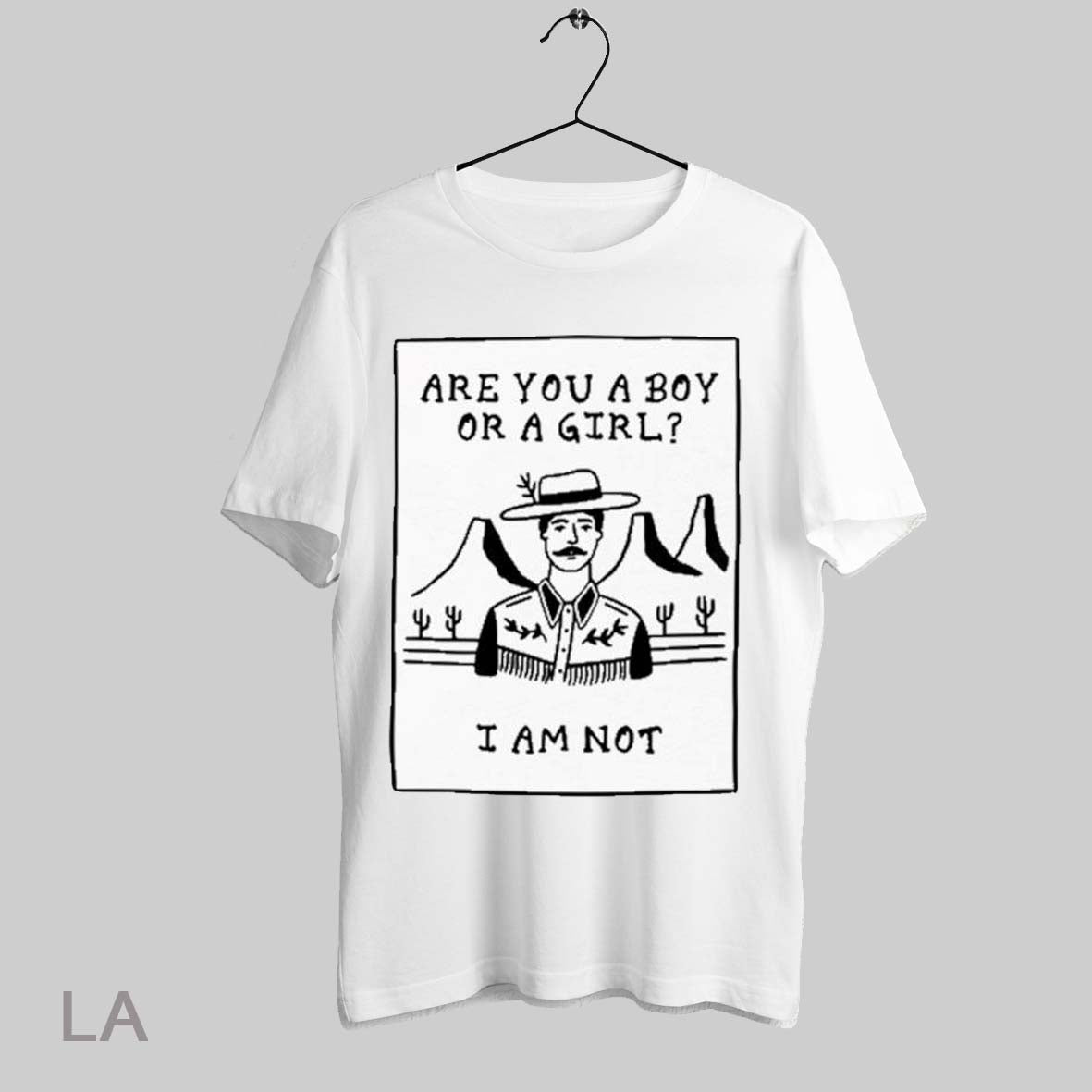 Top Are You A Boy Or A Girl I Am Not T Shirt