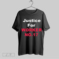Top Arkadiy Telegin Justice For Worker 17 2025 T Shirt