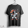 Top Astronaut Cowboy Space Dabbing T Shirt