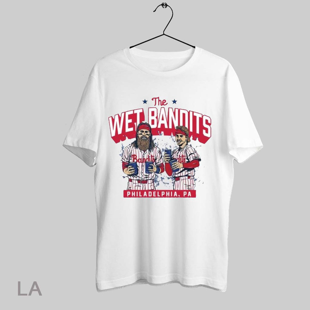 Top Bryson Stott Brandon Marsh The Wet Bandits Philadelphia Pa T Shirt