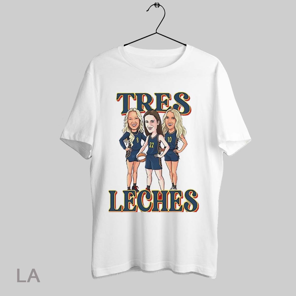 Top Caitlin Clark Sophie Cunningham And Lexie Hull Indiana Fever Tres Leches Caricatures