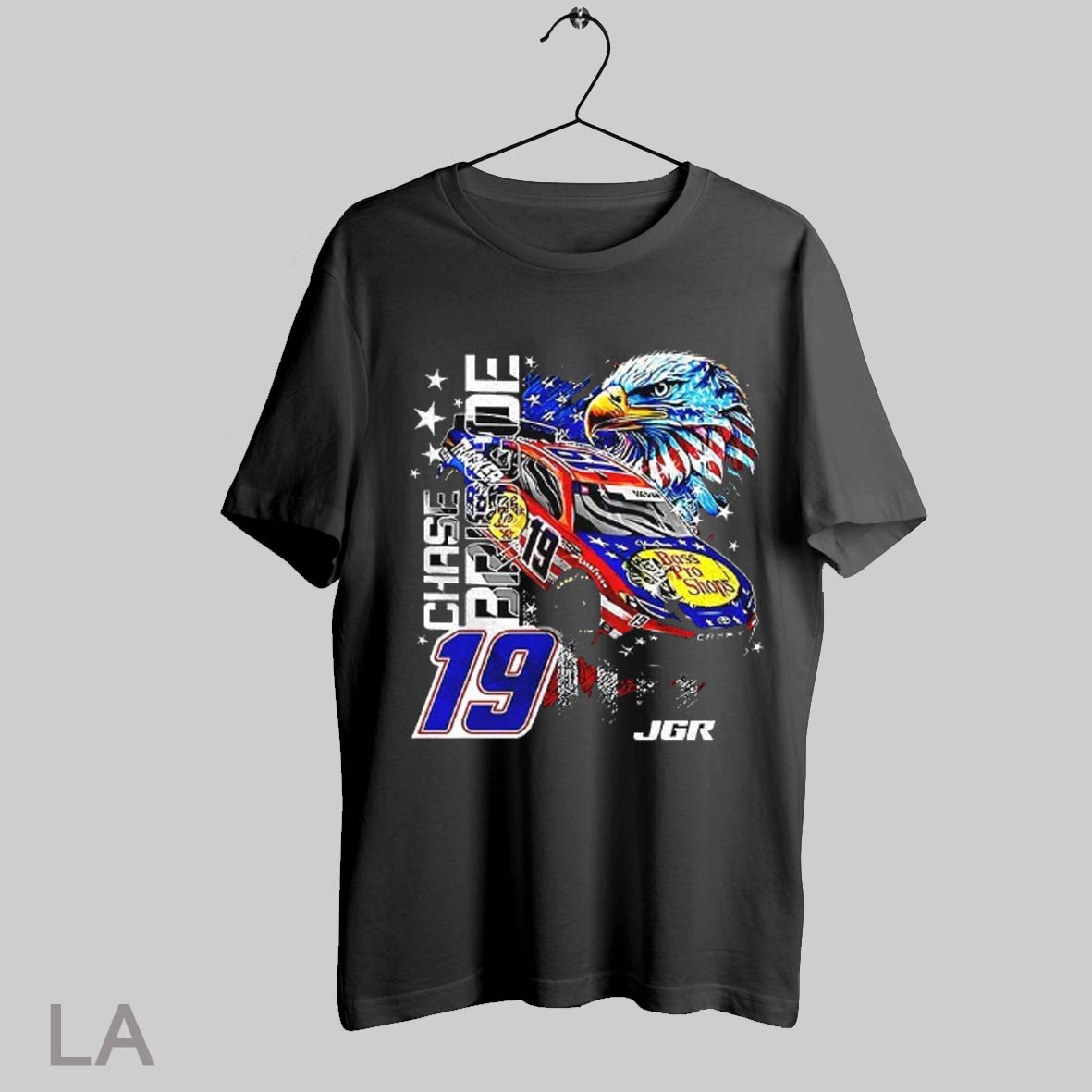 Top Chase Briscoe Joe Gibbs Racing Team Collection Bass T Shirt