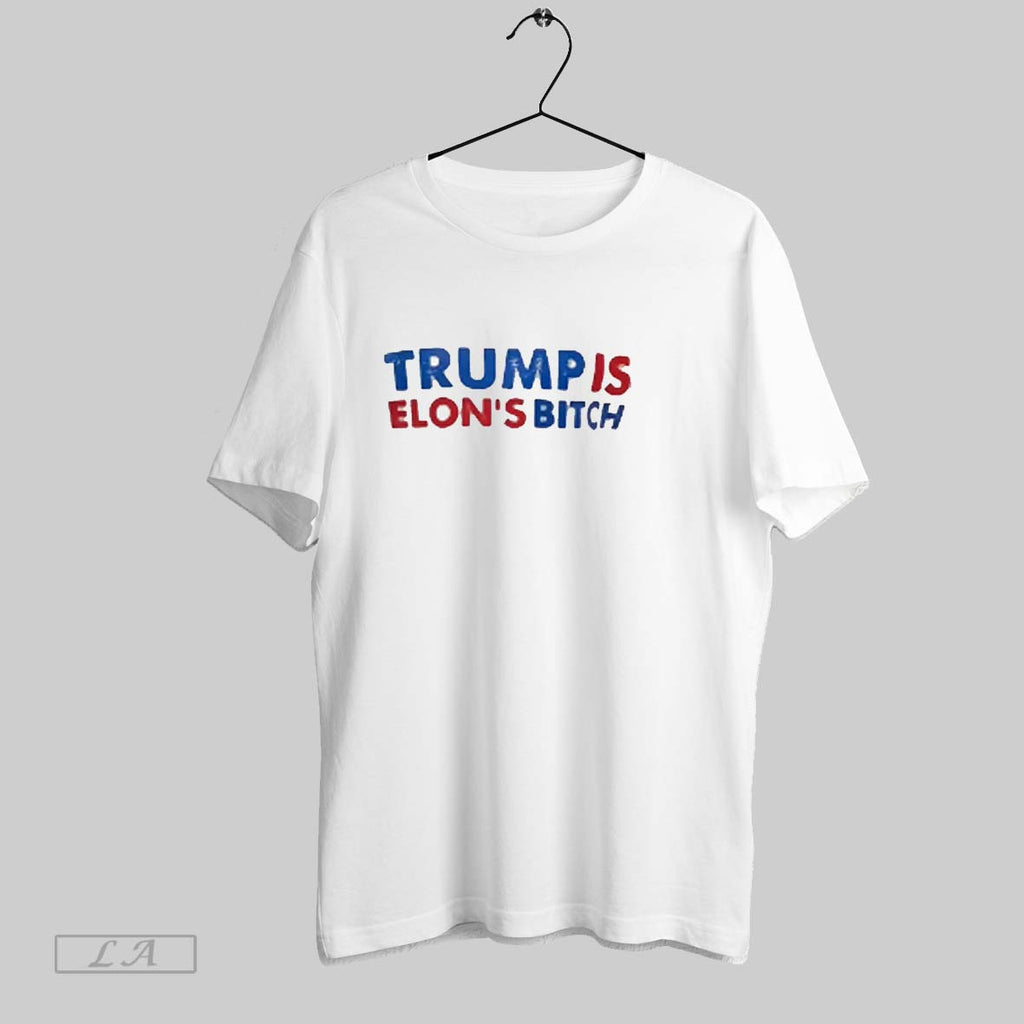 Top Fuck Donald Trump Trump Is Elons Bitch Fdt T Shirt