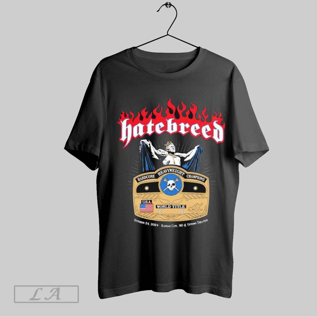 Top Hatebreed 30th Anniversary Hardcore Heavyweight Champions 2024 Usa World Title Kansas City
