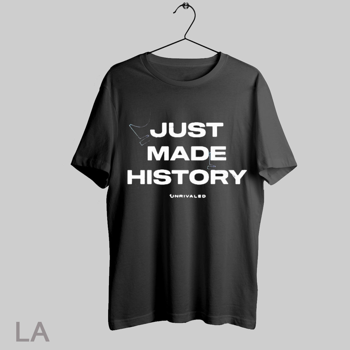 Top Just Made History Rose Basketball Club Champions 2025 Unrivaled T Shirt
