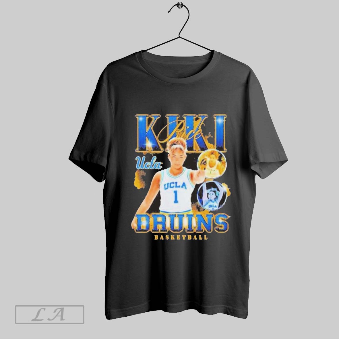 Top Kiki Rice Ucla Bruins Basketball Vintage Graphic T Shirt