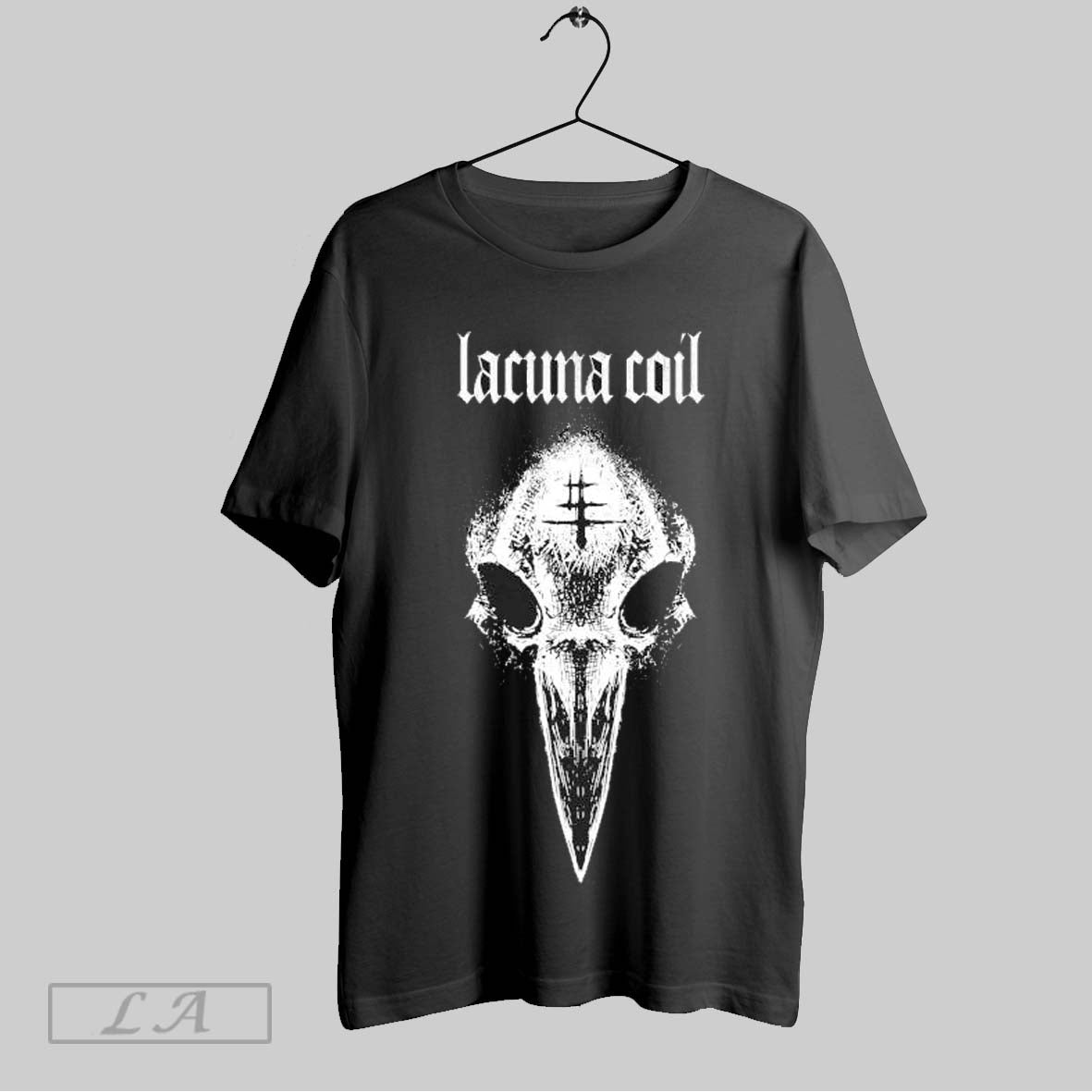 Top Lacuna Coil Oxygen Sleepless Empire Skull T Shirt