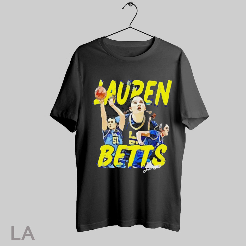 Top Lauren Betts 51 Ucla Past Nebraska 2025 T Shirt