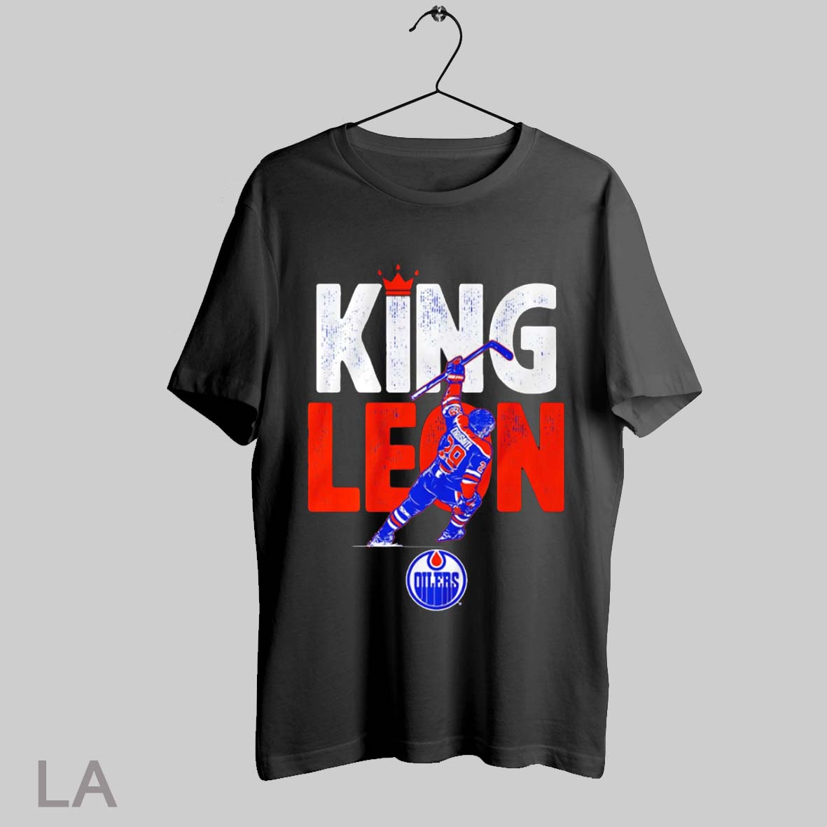 Top Leon Draisaitl Edmonton Oilers King Leon T Shirt
