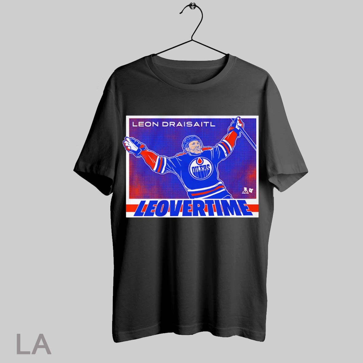 Top Leon Draisaitl Edmonton Oilers Leovertime T Shirt