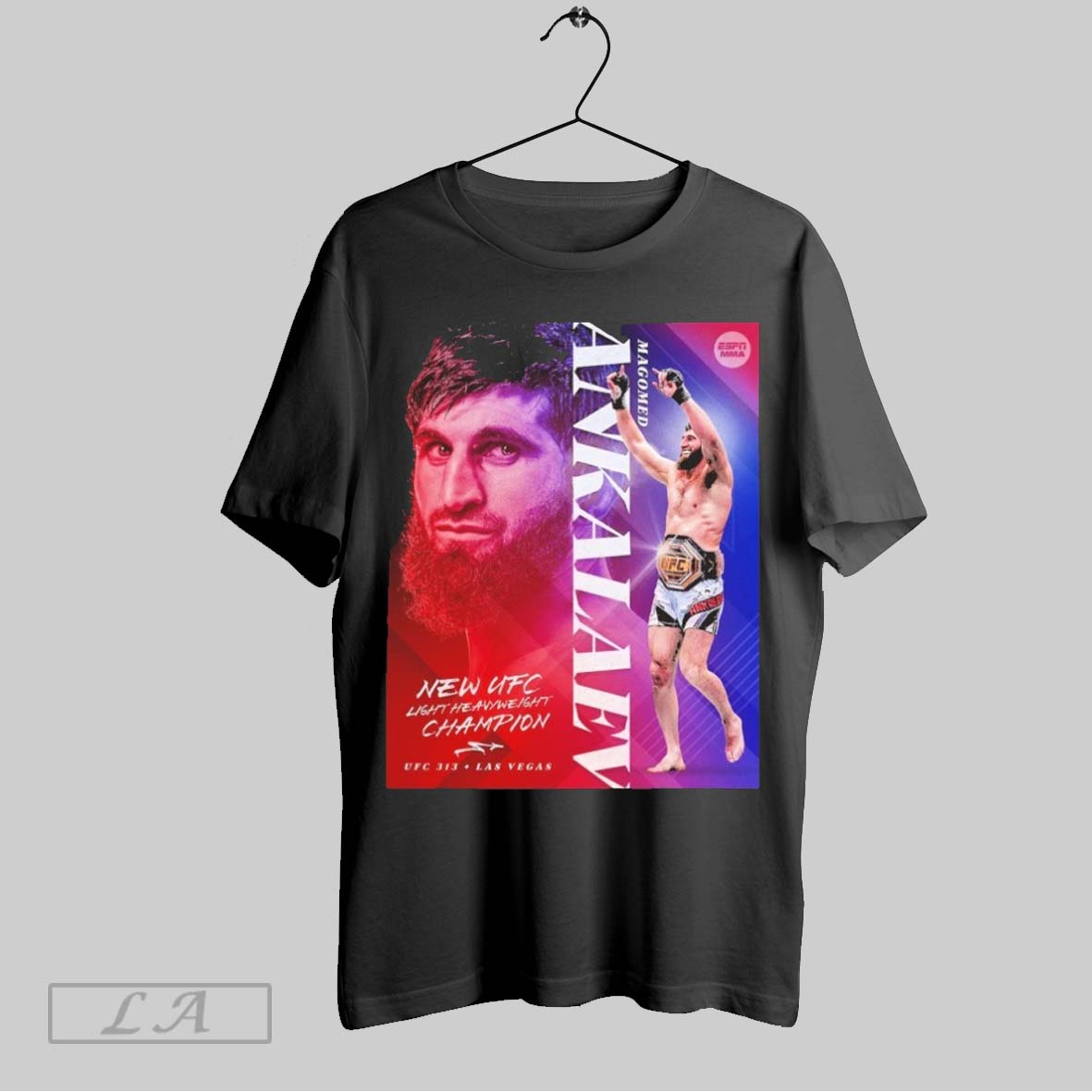 Top Magomed Ankalaev Is The New Ufc Light Heavyweight Champion T Shirt