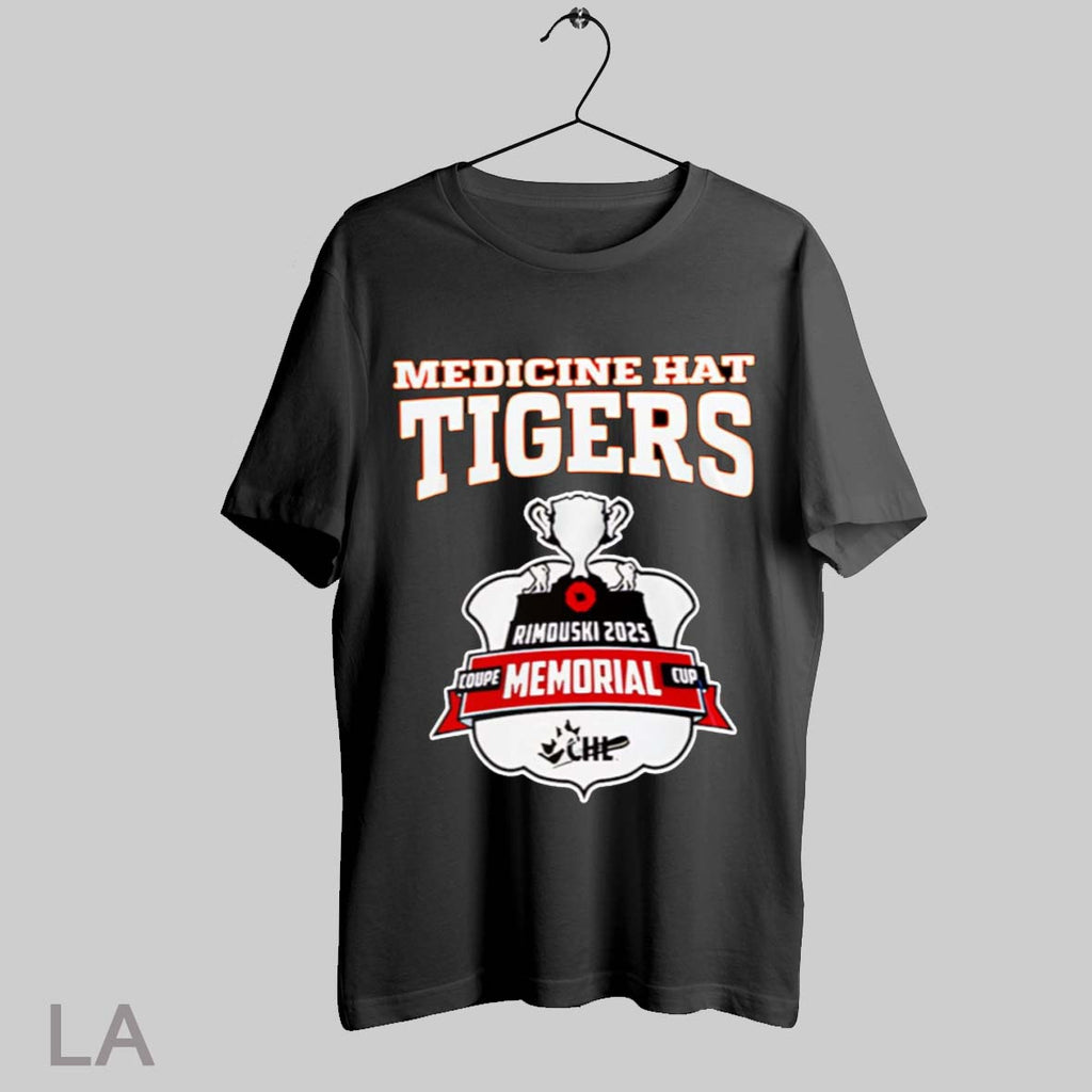 Top Medicine Hat Tigers Champions Memorial Cup 2025 T Shirt