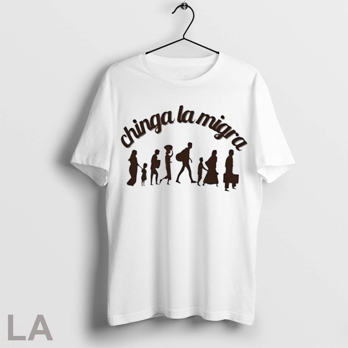 Top Migrant Silhouette Protest Chinga La Migra