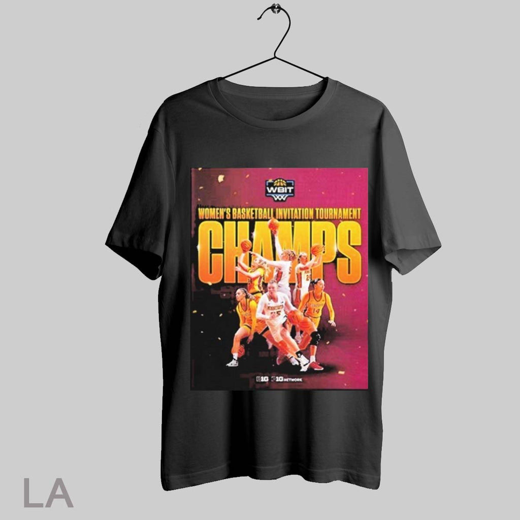 Top Minnesota Golden Gophers 2025 Wbit Champions Womens Basketball Invitation Tournament T Shirt