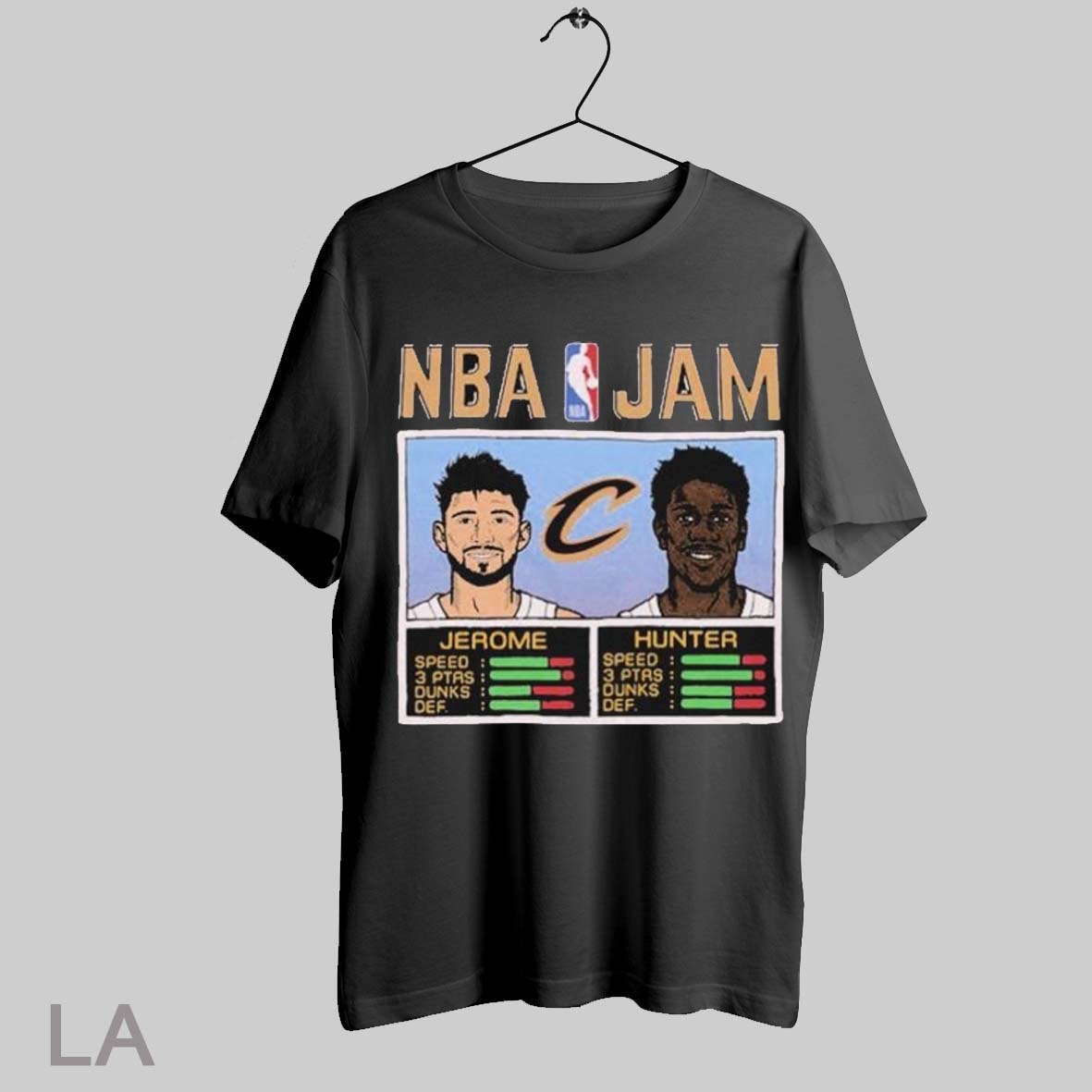 Top Nba Jam Cleveland Cavaliers Ty Jerome And Deandre Hunter T Shirt