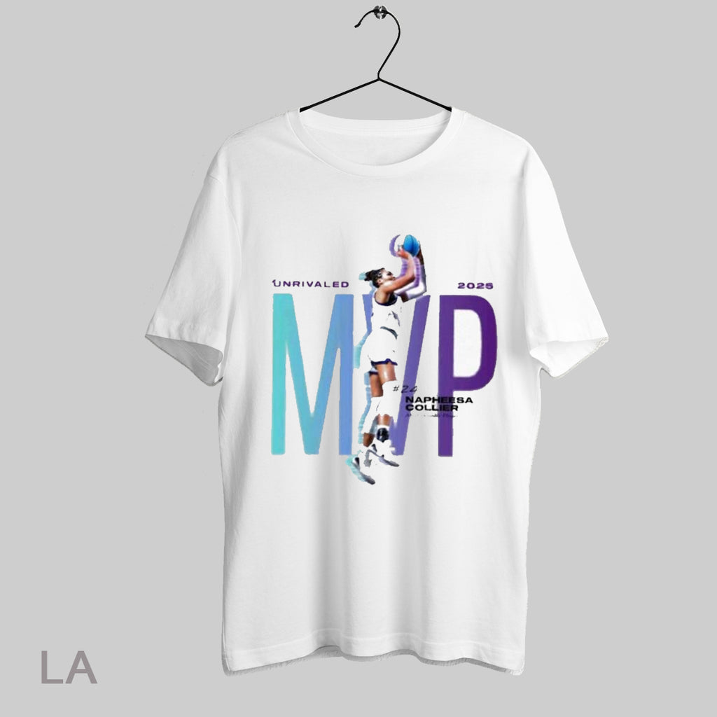 Top Napheesa Collier 24 Rose Basketball Club Mvp Champions 2025 T Shirt