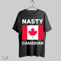 Top Nasty Canadian Flag T Shirt