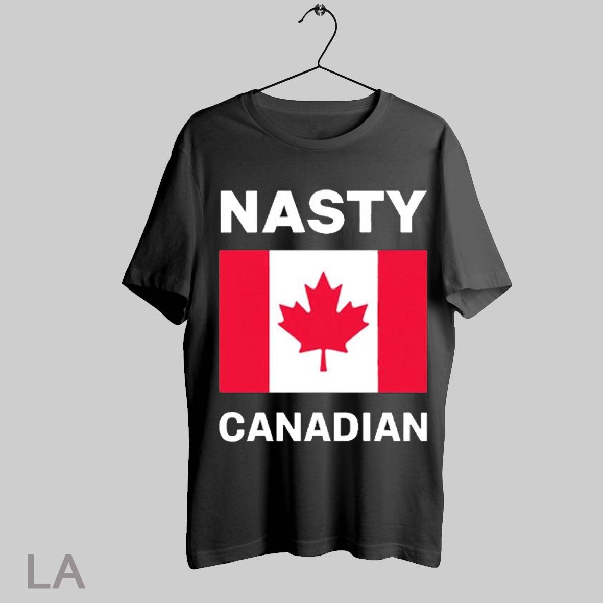 Top Nasty Canadian Flag T Shirt