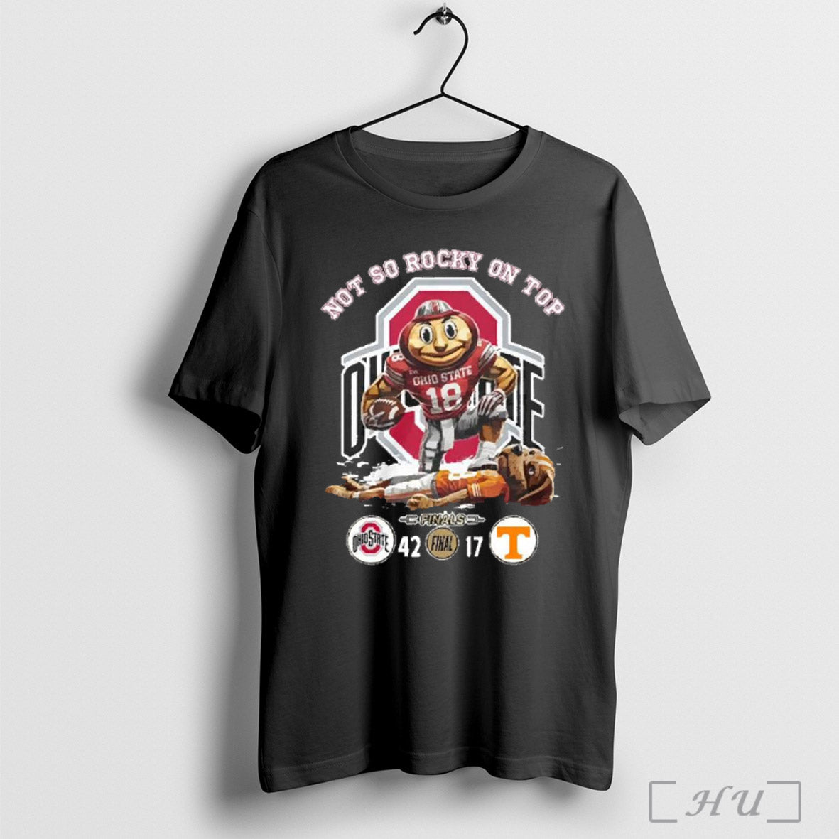 Top Not So Rocky On Top Ohio State Final 42 17 Volunteers Mascot 2025