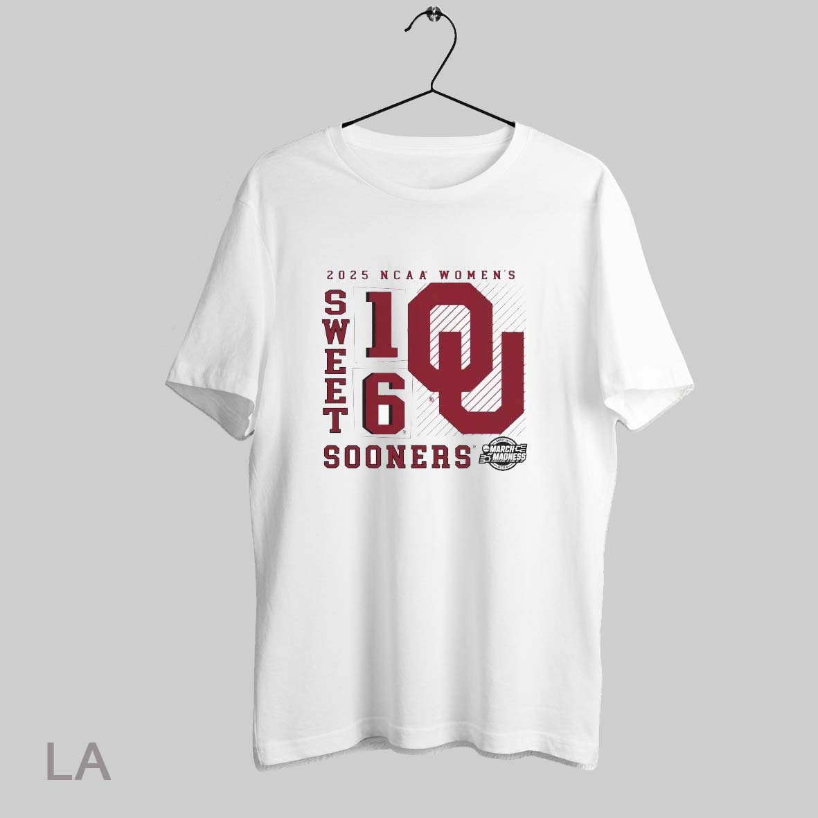 Top Oklahoma Sooners 2025 Ncaa Womens Basketball Tournament March Madness Sweet 16 T Shirt