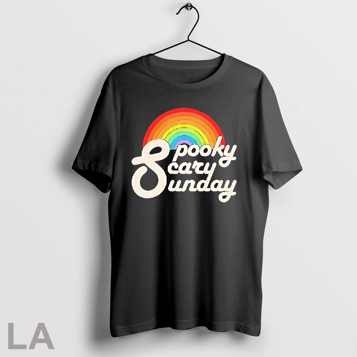 Top Rainbow Spooky Scary Sunday