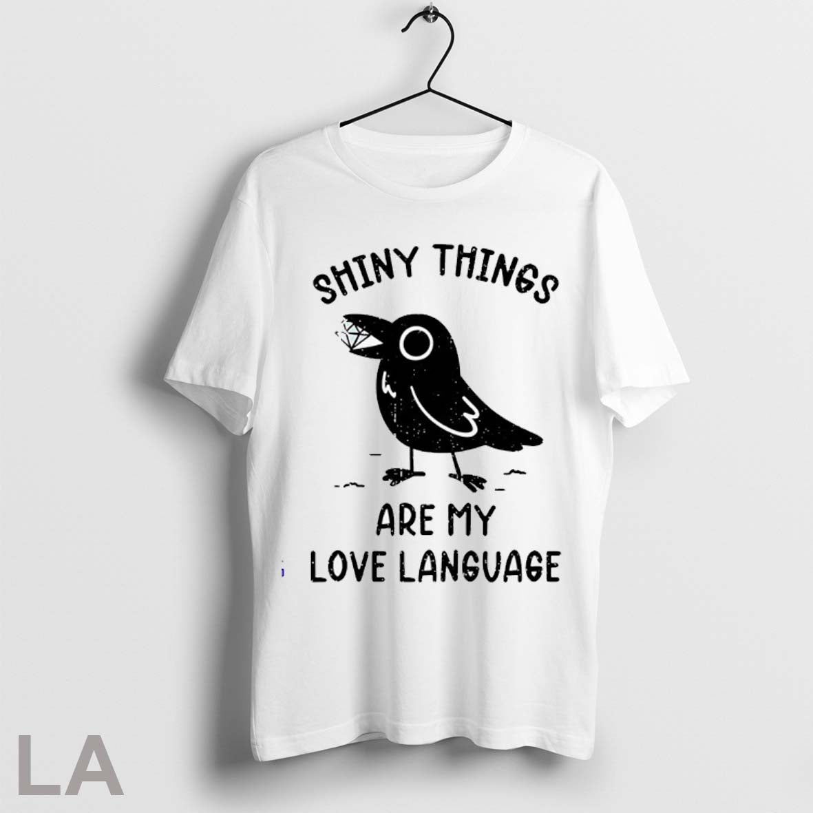 Top Raven Shiny Things Are My Love Language Shirt T Shirt