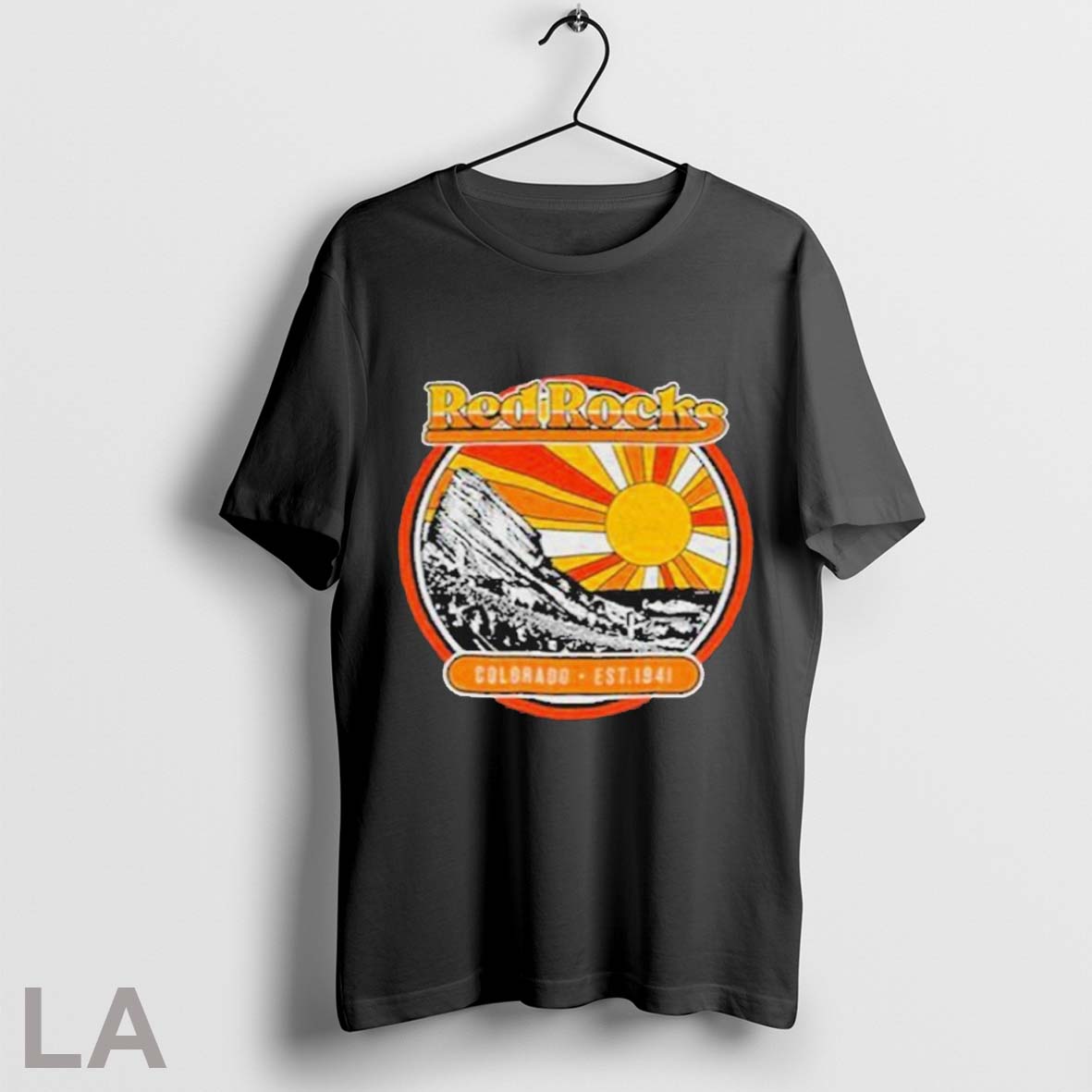Top Red Rocks Whisky Colorado Est 1941 T Shirt