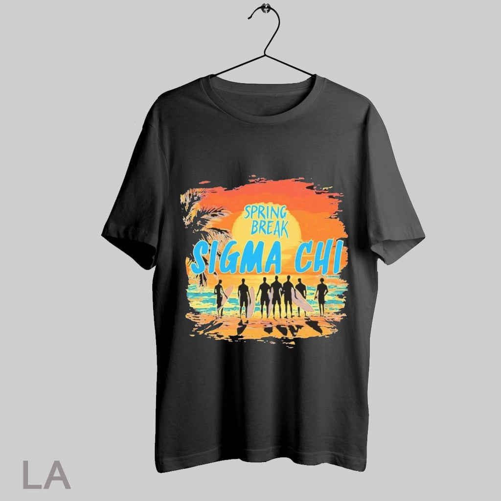 Top Sigma Chi Spring Break T Shirt