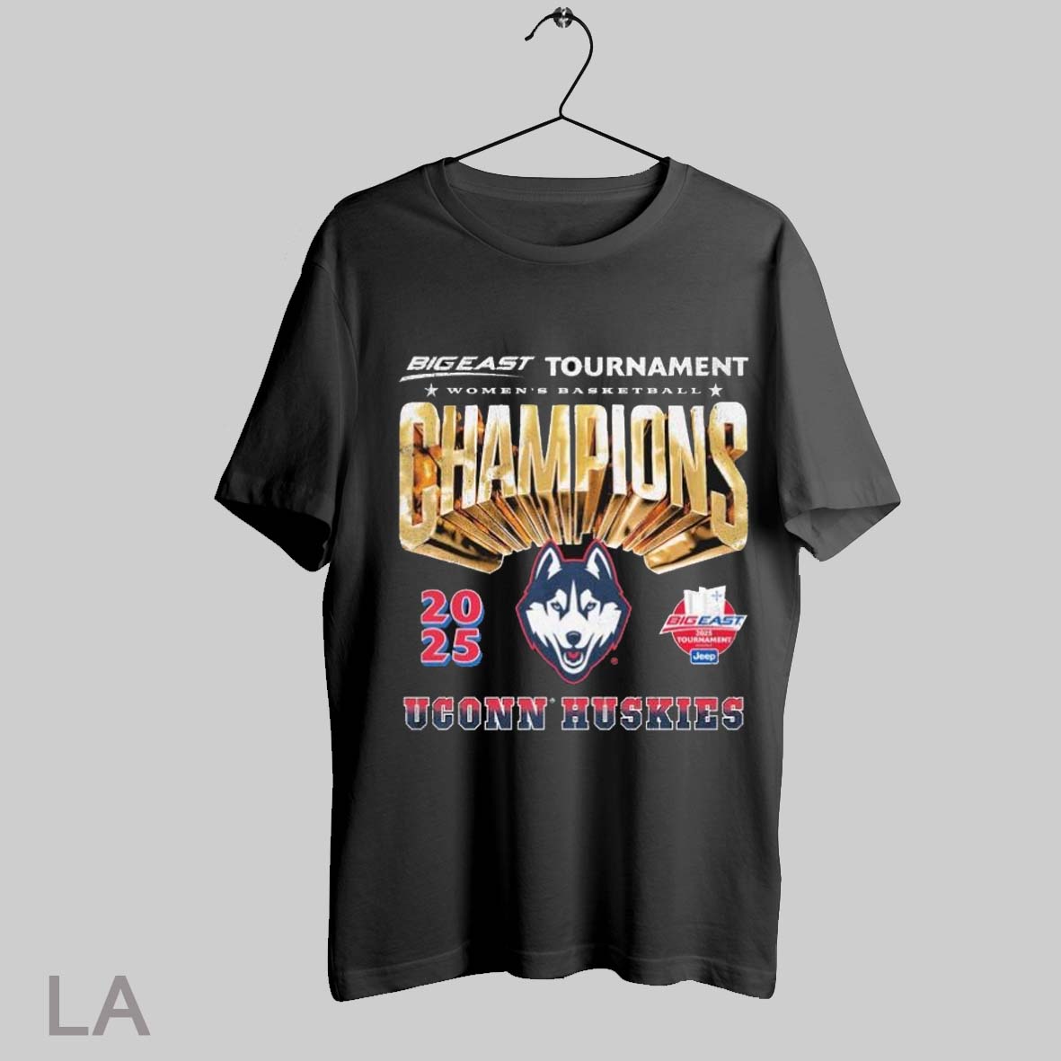 Top Uconn Huskies Womens Basketball 2024 25 Big East Wbb Tournament Champions Streetwear