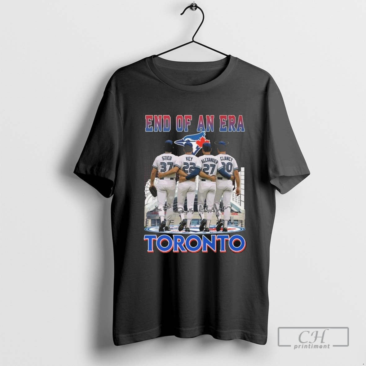 Toronto Blue Jays End Of An Era Stieb Key Alexander And Clancy Signatures